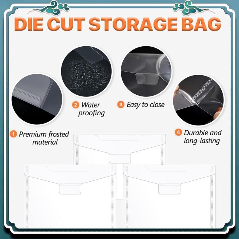 

Easy To Use 0.6Mm Strong Rubber Magnetic Sheet And Stamp Die Storage Bag, Die Storage Set For
