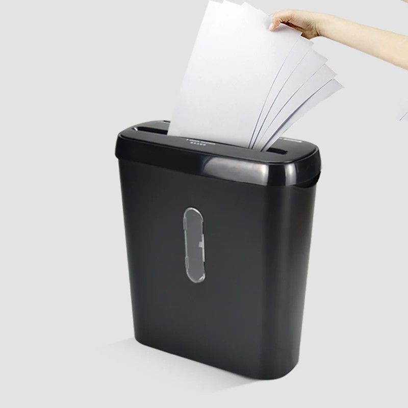 

S616B/S610 Portable Silent Office Paper File Shredder Cut Tool; Strip Paper Cutting Office Home Use