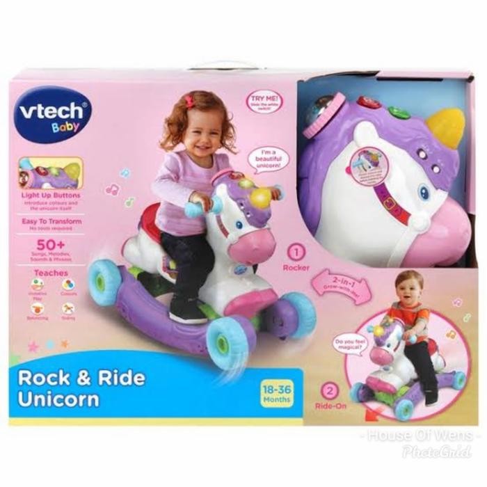 VTECH ROCK AND RIDE UNICORN ORIGINAL