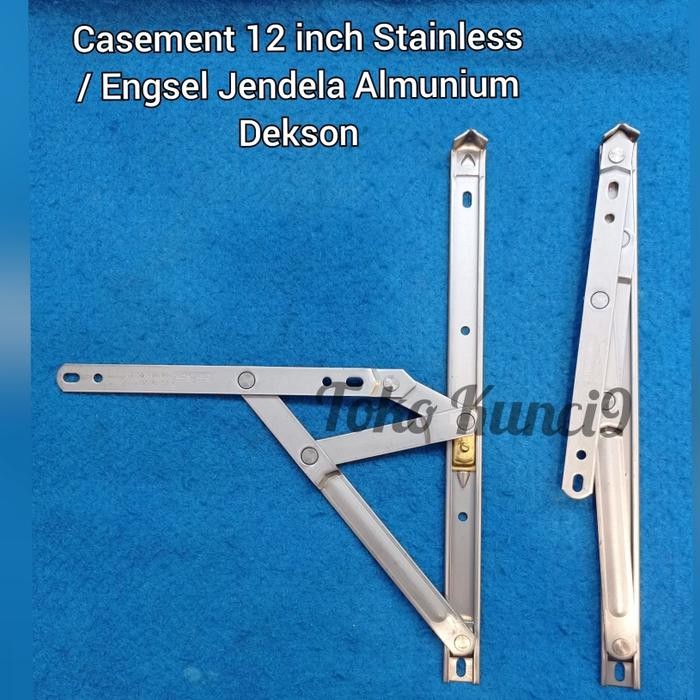 Casement Dekson 12 inch / Engsel Jendela Almunium Casement Dekson 12inch