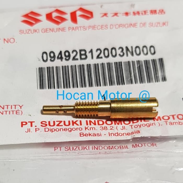 PILOT JET UKURAN STANDAR SATRIA FU 150 LAMA ASLI SGP masih ready