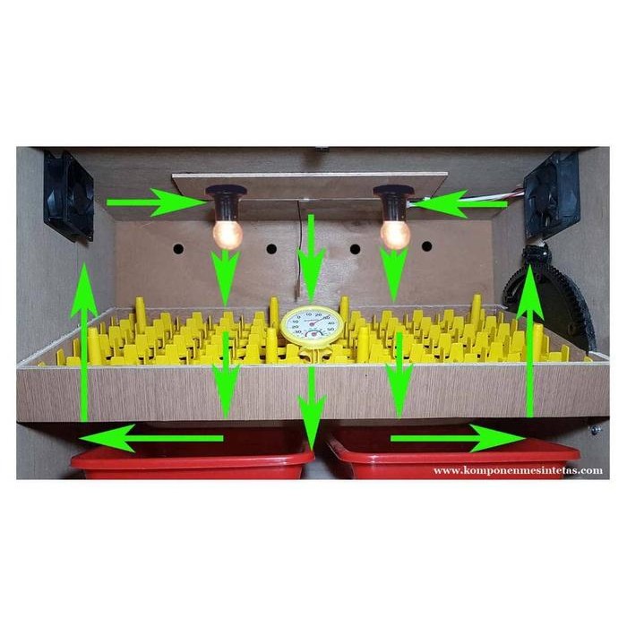 Paket Komponen Mesin Tetas Full-Otomatis