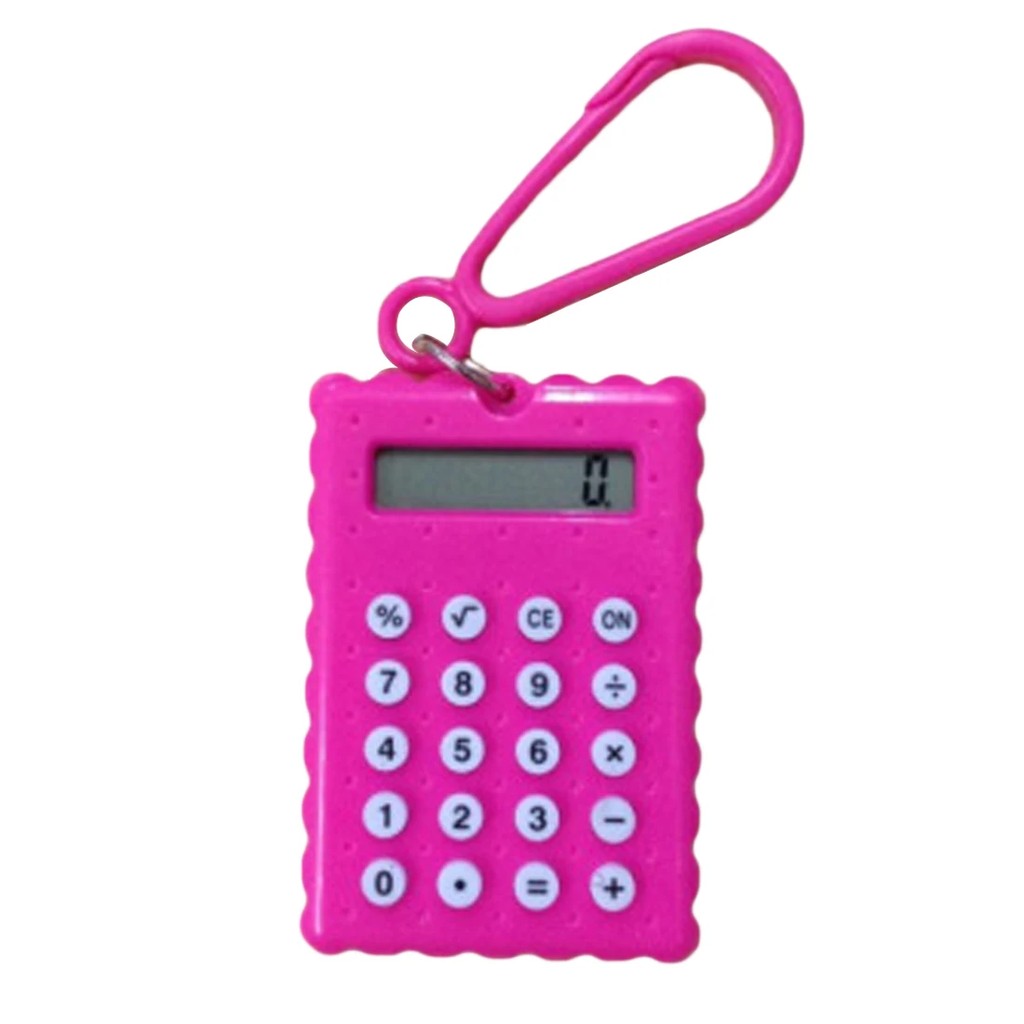 

Hot Sale Student Mini Electronic Calculator Candy Color Calculating Office Supplies Gift Super Small