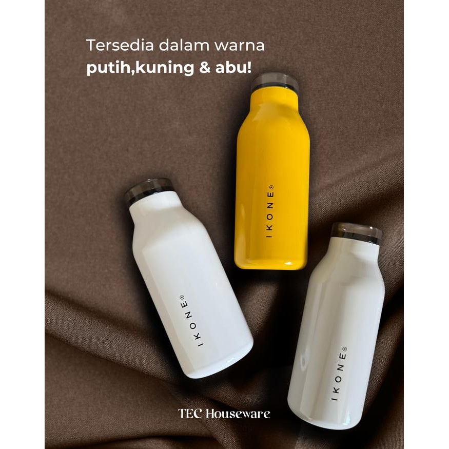 

TECMIZU Botol Minum Stainless Steel 304 Bottle Water Coffee Tea Tumblr 350ml 450ml Tumblr Double