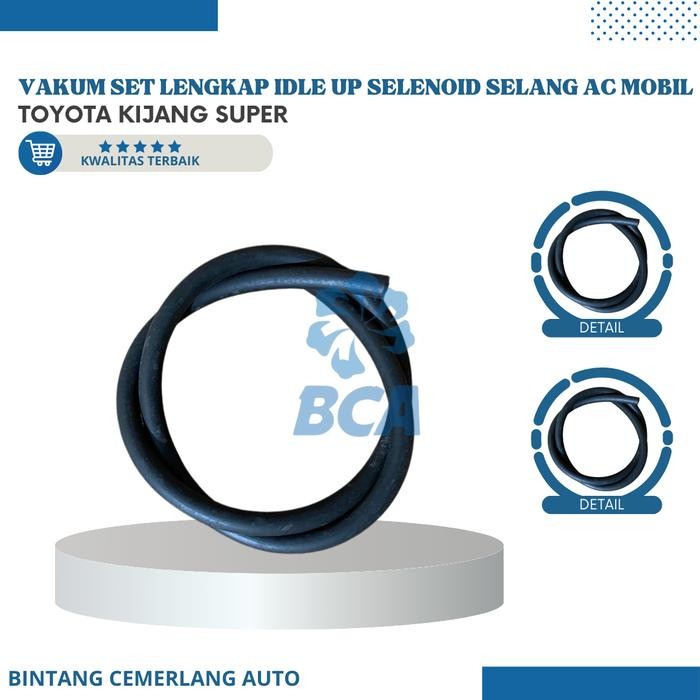 Paling Murah Vakum Set Idle Up - Selenoid - Selang Vacum Ac Mobil Kijang Super