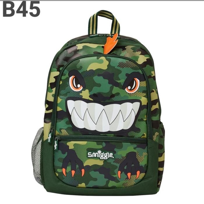 Smiggle Marvel Space Black Budz Dinosaur Astronaut Tiger Backpack Tas Ransel Sd Smp Anak Replica