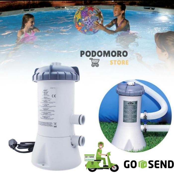 TERLARIS Pompa filter kolam merk intex besar 28604 FIlter Intex Jumbo Bagus