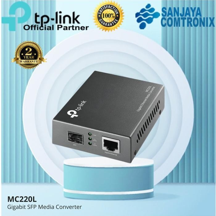 TP-LINK Media Converter Gigabit SFP TL-MC220L