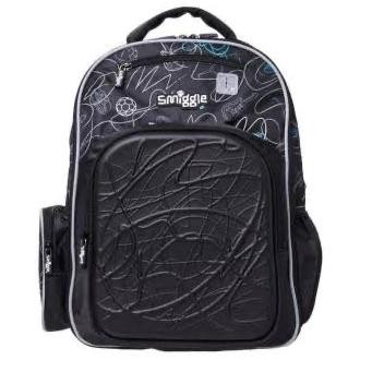 Smiggle Backpack Ultra Explorer Purple Black Backpack Smiggle Original