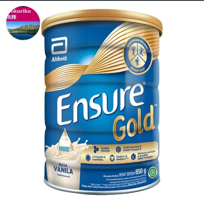 ensure gold vanilla 850gr