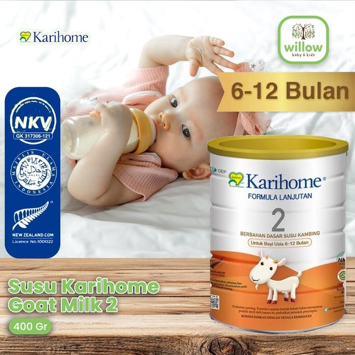

Susu Karihome Goat Milk Step2 400Gr