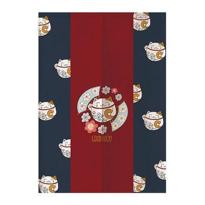 Noren Tirai Pintu Jepang import, Gorden Tirai Jepang, Gorden jendela Kain Katun Curtain
