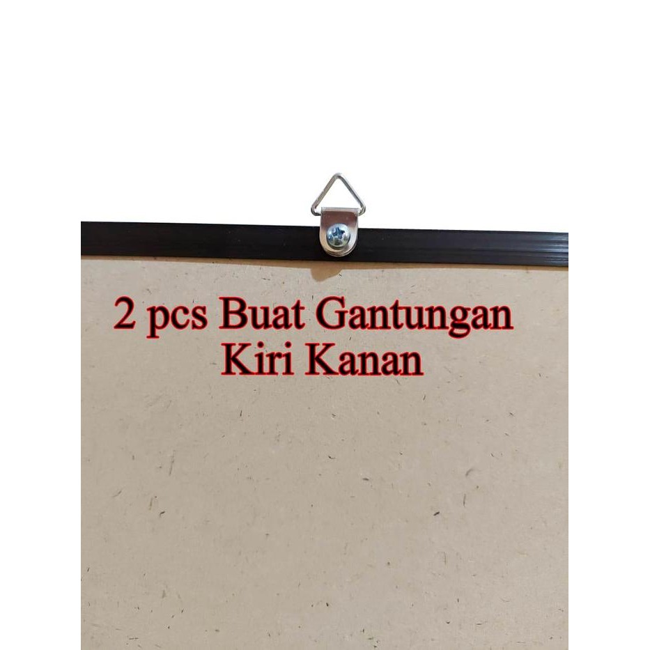 

Ready- Papan Tulis 50 X 70 Cm Whiteboard Magnet Dan Non Magnet