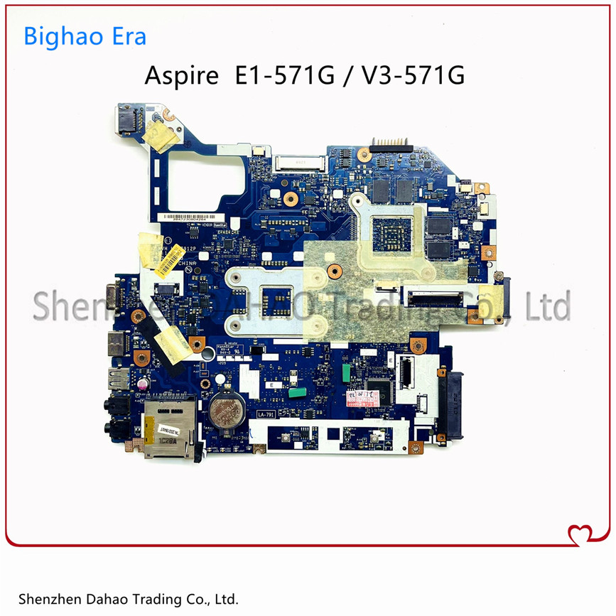 Q5WVH Q5WV1 LA-7912P For Acer Aspire V3-571G E1-571 E1-571G Laptop Motherboard With HM77 Chipset