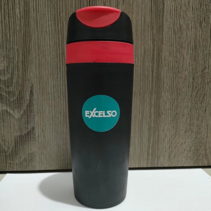 Tumbler Excelso Original by Chielo - New Daytona (Travel Tumbler) 430 ml, warna merah