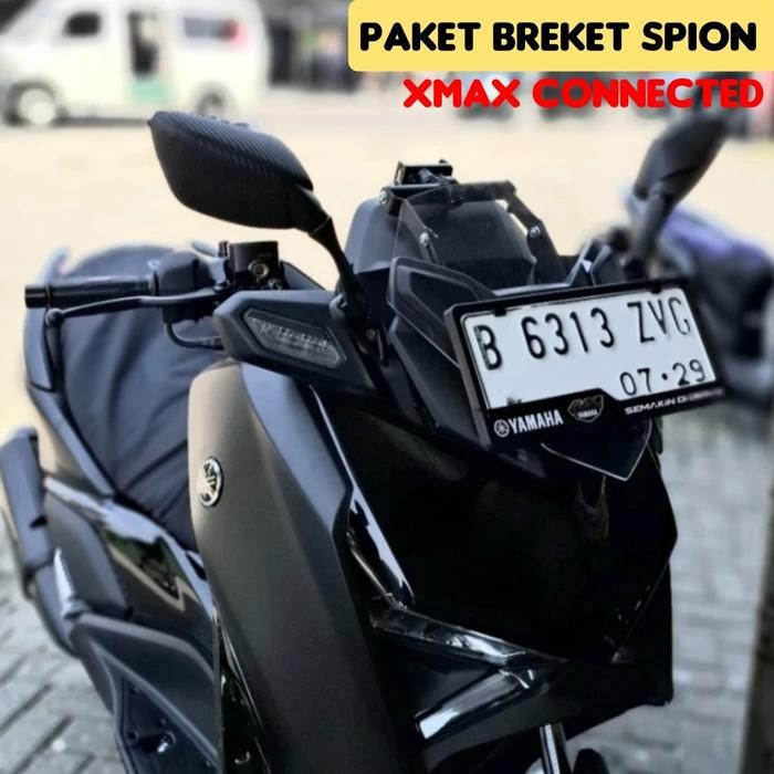 paket Breket Spion R25 Breket Holder New XMAX Connected