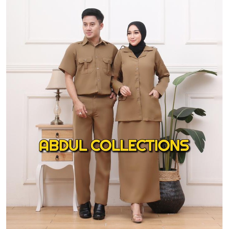 Seragam Khaki Pria Premium Asn Seragam Pns Pdh Dinas Pemda Keki Tbk