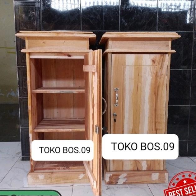 Lemari Baju Lamari Kayu Natural Lemari Kosan