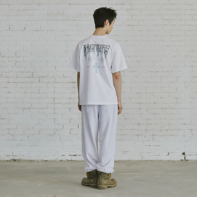 [ALAND] ROMANTIC CROWN - Rc Roundel T-Shirt White - Atasan Kaos Putih