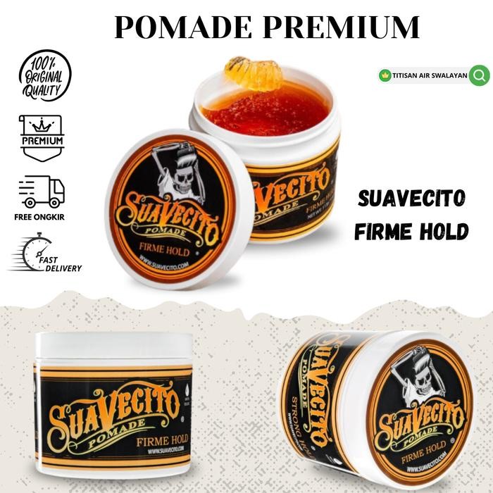 Terlaris Pomade Suavecito Firme Hold Original Usa / Suavecito Firme Strong Hold Ready