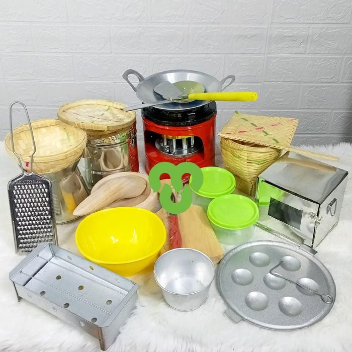 Mainan Masak-Masakan Anak Paket Lengkap Miniatur Peralatan Masak Anak (Paket Komplit 2) Kitchen Set