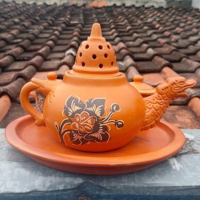 Poci Set Tanah Liat Borobudur Elegan