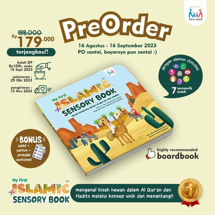 My First Islamic Sensory Book