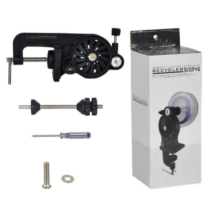 Alat Penggulung Senar atau PE Recycler Sangat Kokoh Bisa Untuk Spinning Ataupun Bait Casting Obeng