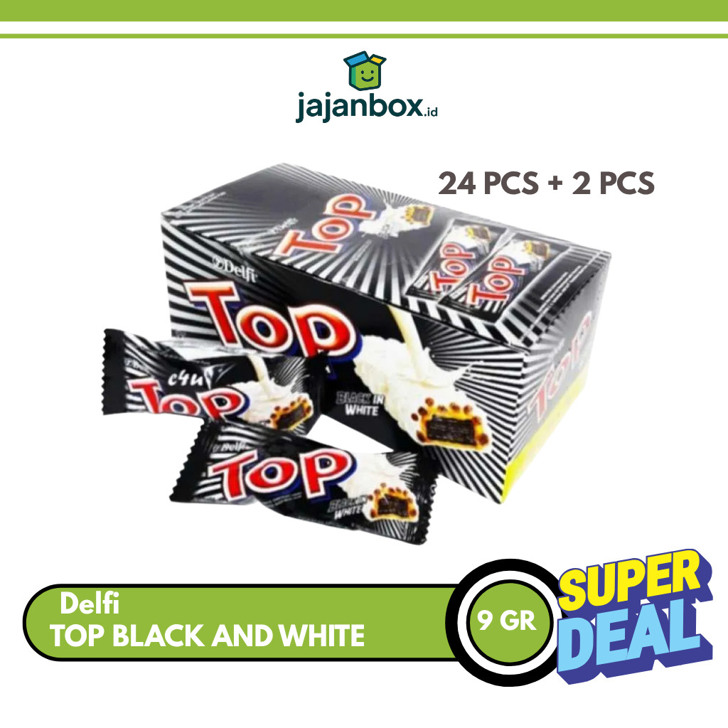 

Delfi Top Black in White 9 g ( 24pcs / Box )