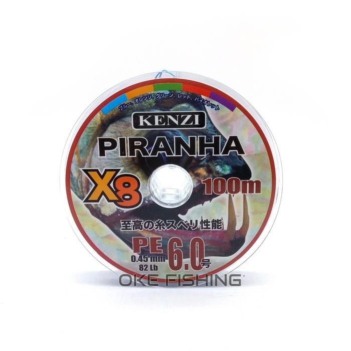 Senar PE KENZI PIRANHA X8 100M
