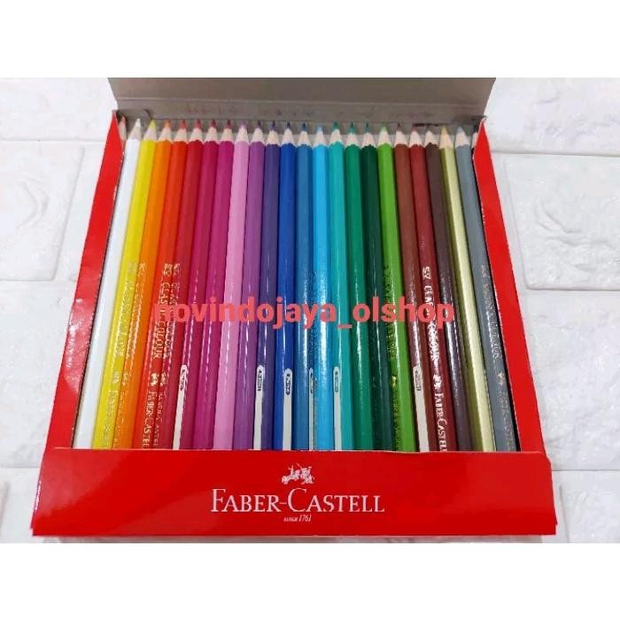 

Pensil Warna Faber Castell Isi 24 Classic Terlaris