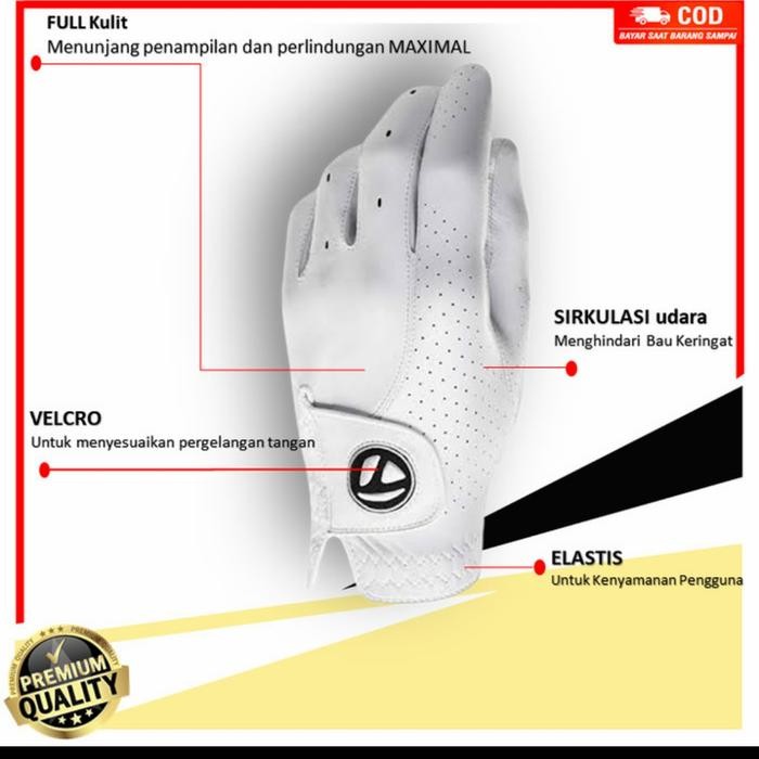 sarung tangan golf full kulit player men