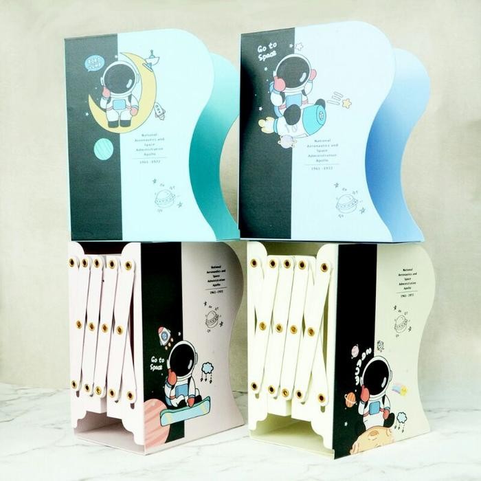 

Sandaran Pembatas Buku Besi Book End Book Holder Pembatas Buku