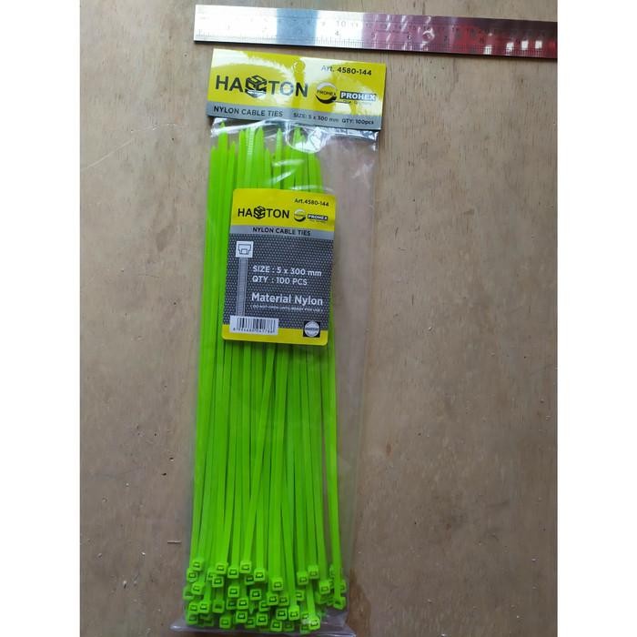 

HASTON KABEL TIE CABLE TIES SIGMA TALI PENGIKAT KABEL HIJAU 30CM 300
