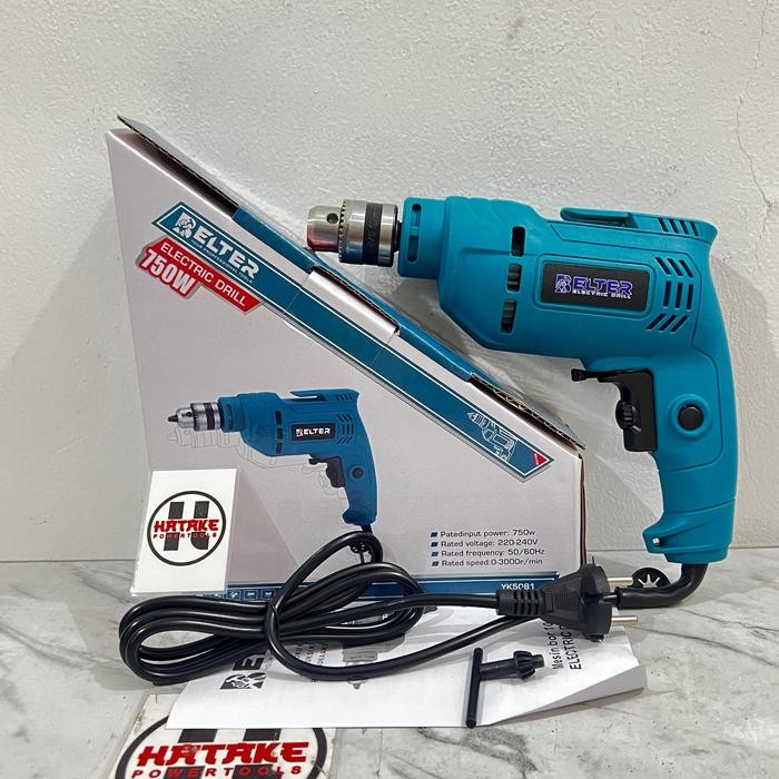 MESIN BOR 10MM BELTER DRILL ELECTRIC 10MM YK5081 BOR 10MM 500WATT YK5081 TERMURAH