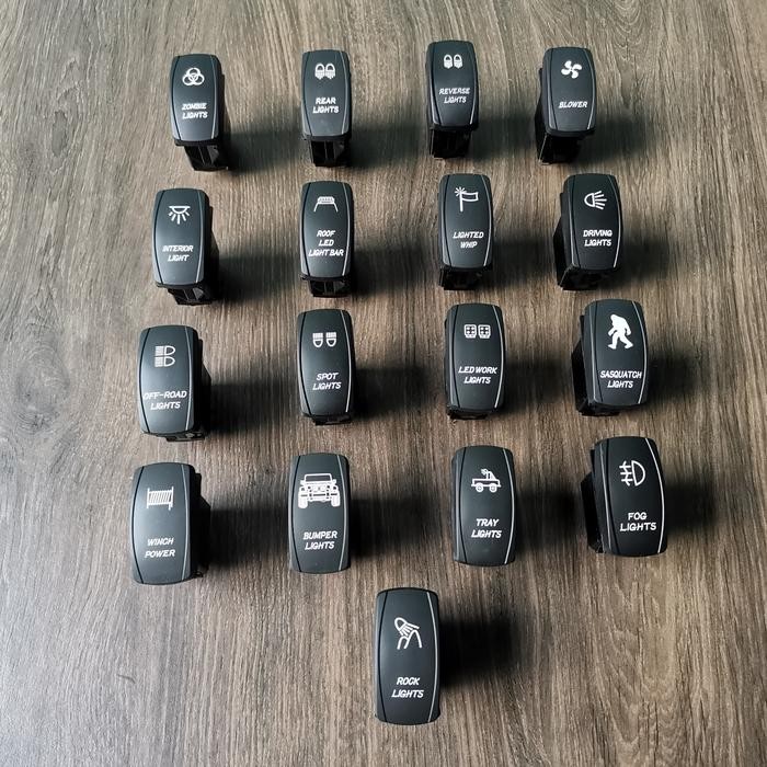 switch saklar offroad led bar