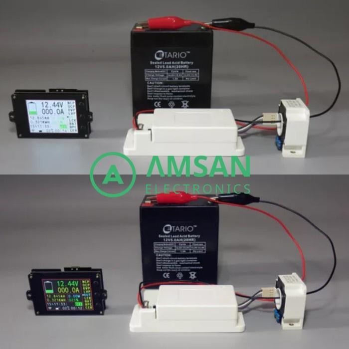 Vac8010F-500V Wireless Battery Volt Ampere Coulomb Dc Watt Meter 500A