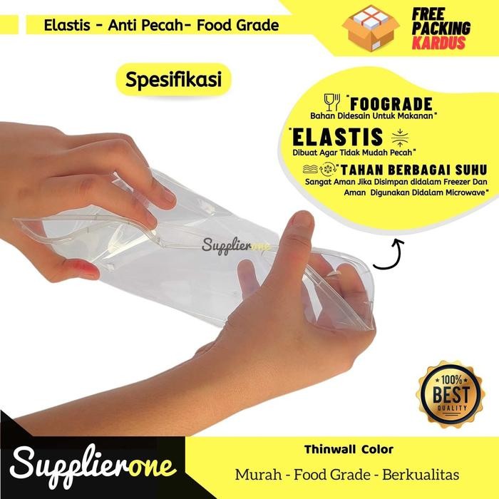 Thinwall 650 ml Warna / Thinwall Special Edition Warna / Lunch Box Plastik / Wadah plastik / Food