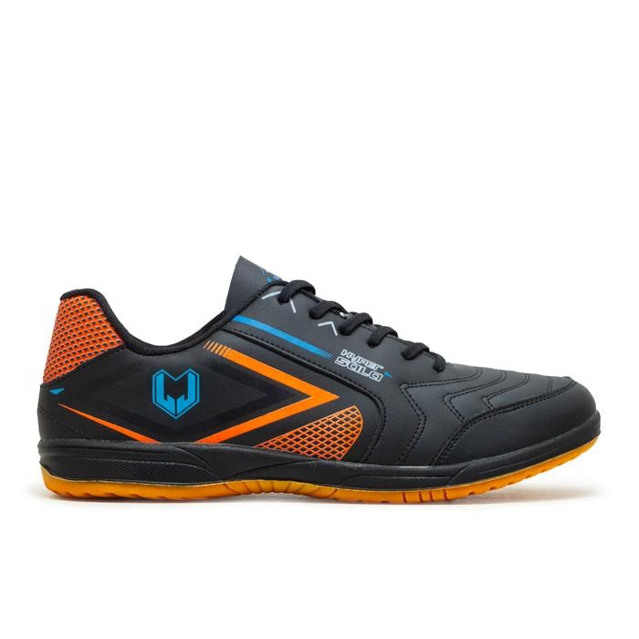 LJS Hyper Sala Hitam Sepatu Futsal Size Jumbo 44-47