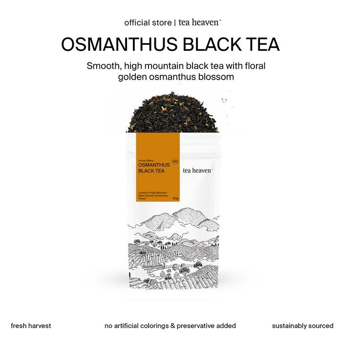 

Golden Osmanthus Black Tea Artisan Tea Teh Hitam Bunga Osmanthus Tea Heaven