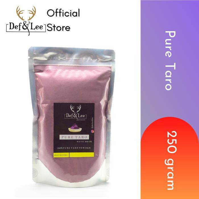 

Pure Taro Powder 250gram (Bubuk Ubi Ungu)