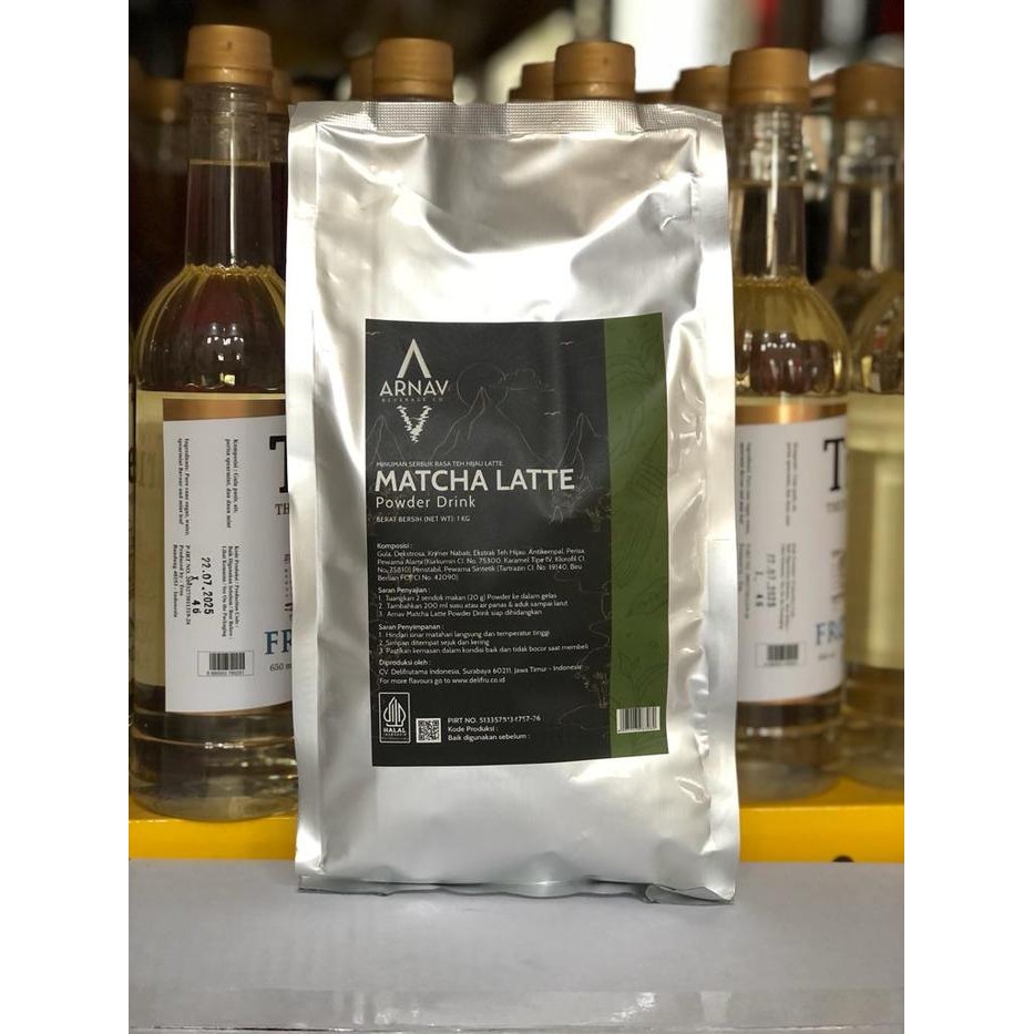 

Arnav Powder Drink Matcha Latte - Bubuk Minuman Matcha Susu 1 Kg
