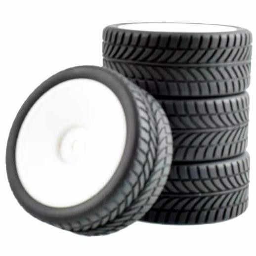 1pcs velg + ban onroad touring RC 1/10 TM HSP kyoso wltoys sakura lrp