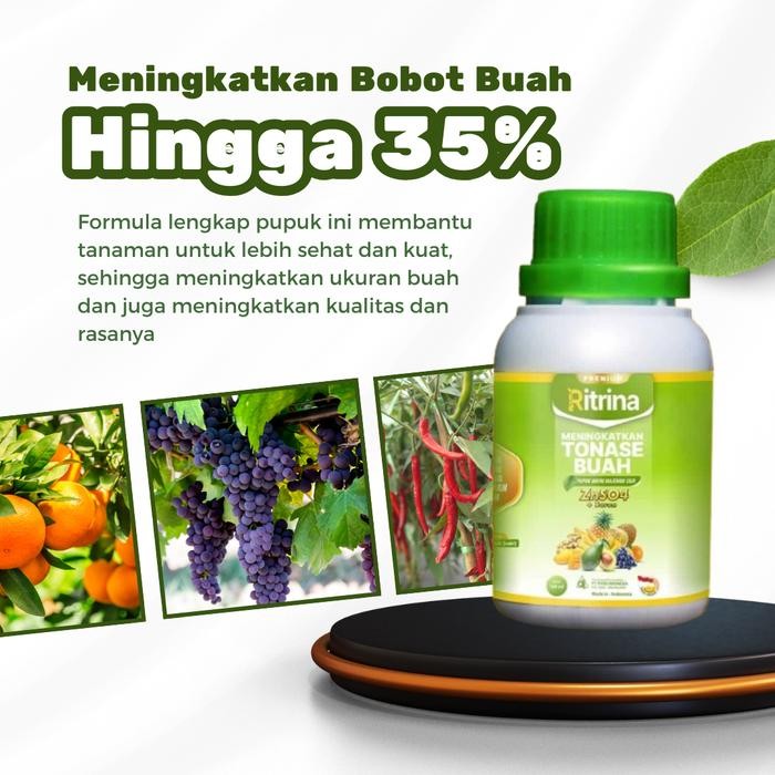 Promo Pupuk Ritrina- Beli 1 (100 Ml)- Pupuk Cair Buah Pelebat Tanaman Cabe Mangga Anggur Alpukat