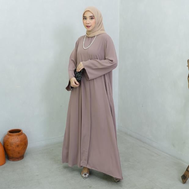 Odeca Maysha Abaya Gamis Umroh Gamis Polos Syar'I