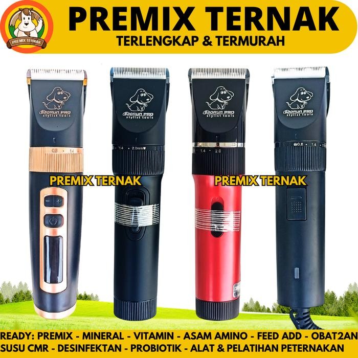 Alat Cukur Hewan BAORUN - Mesin Cukur Bulu Domba Kambing Anjing Kucing - Cukuran Hewan Elektrik