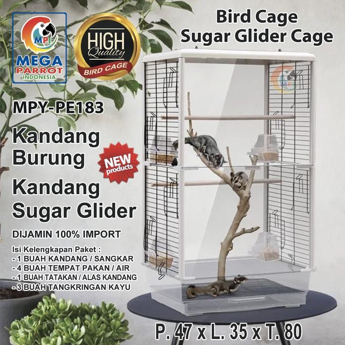 Kandang / Sangkar Burung Atau Sugar Glider Ukuran Besar Mpy-Pe183