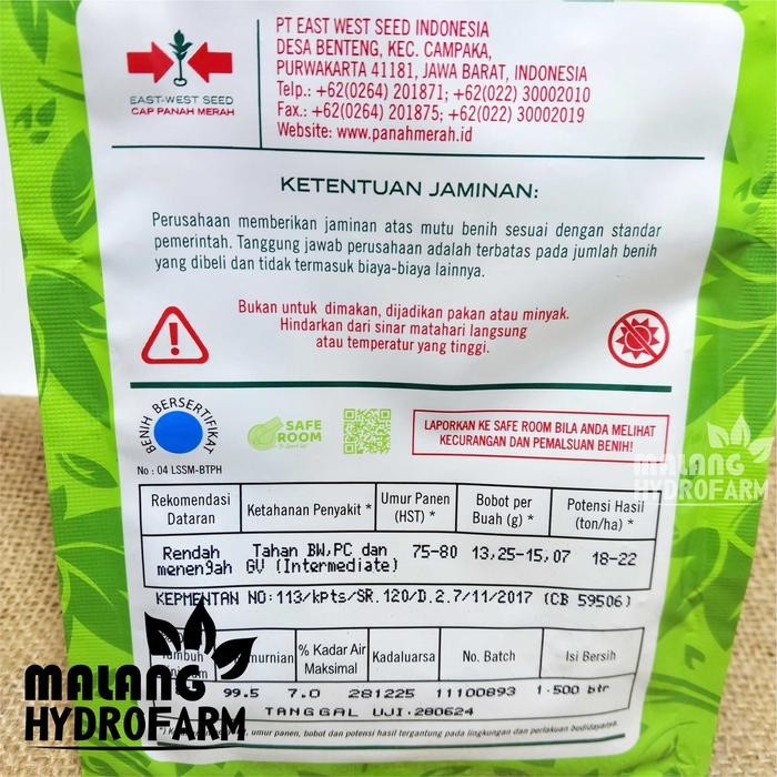 Tn Benih Cabai Merah Besar Gada Evo F1 1500 B Panah Merah Dataran Rendah Menengah Cabe Pedas Pedes