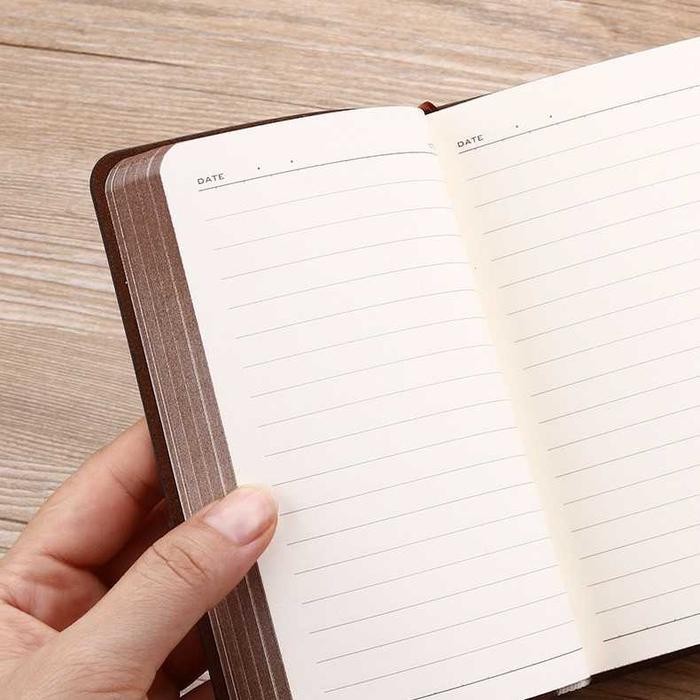 

Terlaris- Buku Catatan Notebook Ukuran A6 Jurnal Binder Agenda Kerja