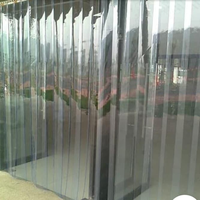 Tirai Pvc Komplit Tinggi 220Cm X Lebar 120Cm